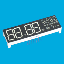 0.7" four digit led display