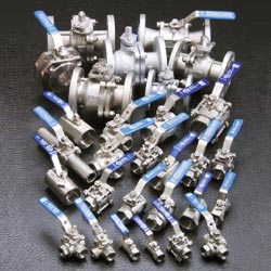 1-pc wafer type ball valves