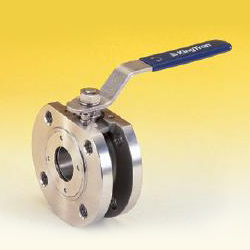 1 piece full port wafer type ball valves