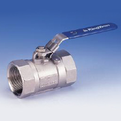 1 piece reduced port ball valves 