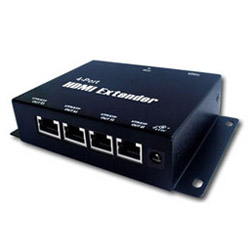 1 to 4 cat6 hdmi extender 