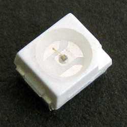 1.90mm height 1411 package top view blue chip led 