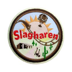 100% embroidered patch 