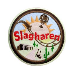 100% embroidered patch