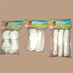 100 premium beef hide dog chews 