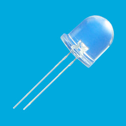 12mm round led with flange 