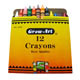 12pcs regular crayons 