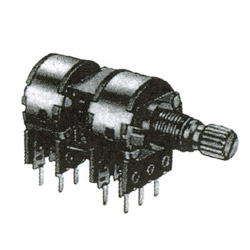 16mm multiple units rotary potentiometers 