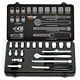 19pcs uni grip socket set 