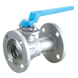 1pc flanged ball valve 