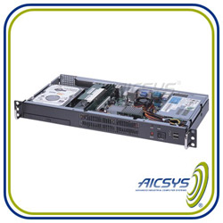 1u rackmount chassis for mini-itx motherboard 