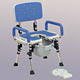 2 in 1 commode&shower chair 