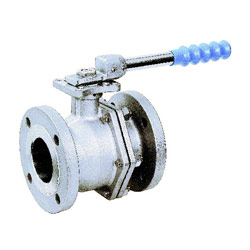 2 pc flanged ball valve 