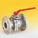 2 piece full port flanged ball valves 