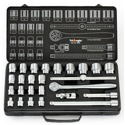 26pcs uni grip socket set