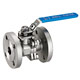 2pc flanged ball valve 