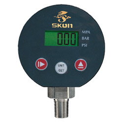 3 digital pressure gauges