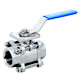 3PC Ball Valves (Screwed Direct Mounting Pad 1000PSI)
