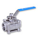 3pc ball valves mounting pad 