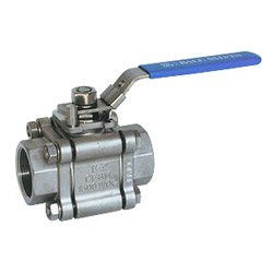 3 pc full bore screwed end ball valves