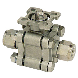 3 pc instrumentation ball valve