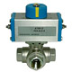 3 Way Full Port Threaded Ball Valves