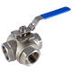 3 Way Stainless Steel Ball Valves