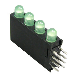 3.0mm round type housing led lamps 
