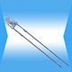 3mm Water Clear Hat Dip LED Lamps