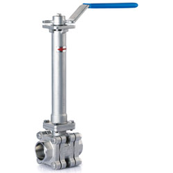 3pc cryogenic ball valve