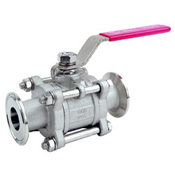 3pc sanitary ball valve 