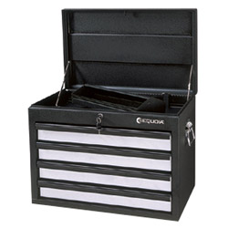 4 drawers good lock chest