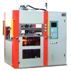 4 station index rotary injection molding machine 