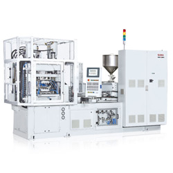 4 stations injection blow molding machine