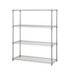 4-tier heavy duty wire racks 