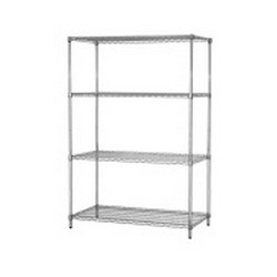 4-tier heavy duty wire racks 