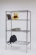 4-tier light duty wire racks 