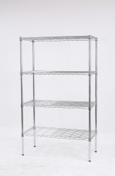 4-tier light duty wire racks