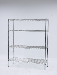 4-tier light duty wire racks