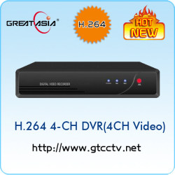 4ch h.264 real time stand alone dvr 
