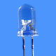 5mm round with flange type blue led lamps 