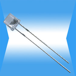 5mm white flat head led lamp