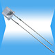 5mm white flat head led lamp 