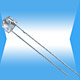 5mm white round dip led lamp 