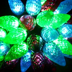 60l mutil faceted led c6 lights 