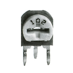 6mm ceramic semi fixed potentiometer 