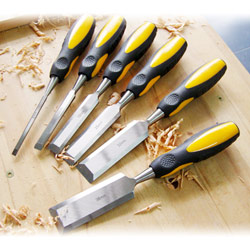 6pc bevel edge chisel set