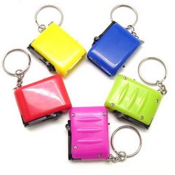 Dynamo Flashlight Keychain with 3 LED