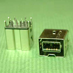 IEEE 1394 card connectors