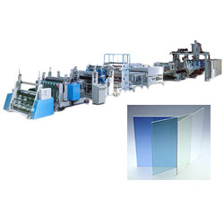 PC ABS sheet making machine